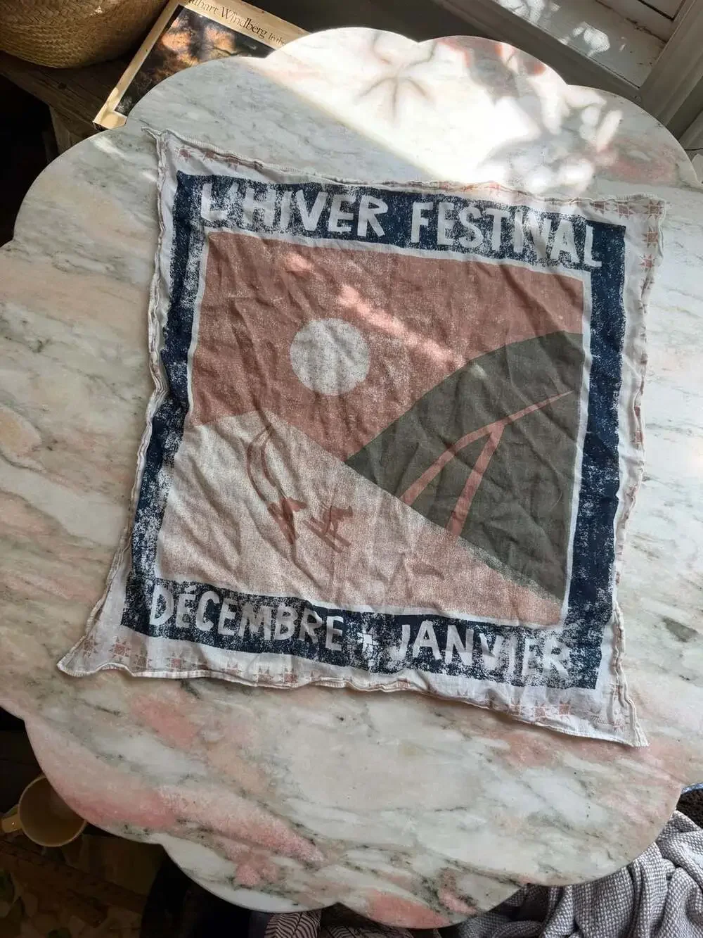 Madewell L'Hiver Festival Decembre Janvier Square Scarf Bandana